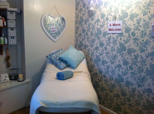 Our relaxing treatment room