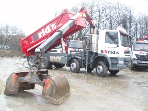 2009 Daf 8x4 Tipper Grab