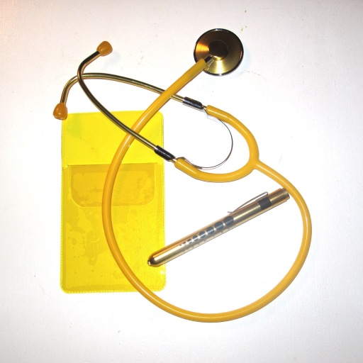 Gold package - Stethoscope, penlight and pen holder