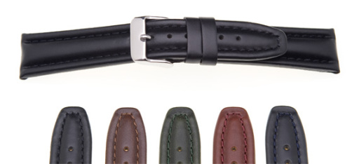 Padded Leather Watch Straps