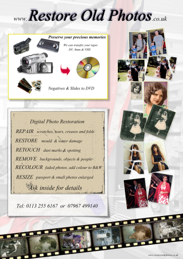 Photo Restoration Service - Restore, Repair, Retouch, Revive, Remove &amp; Recolour your old photographs