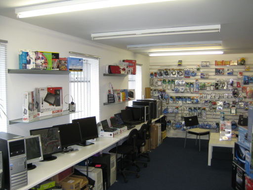 A view of the showroom