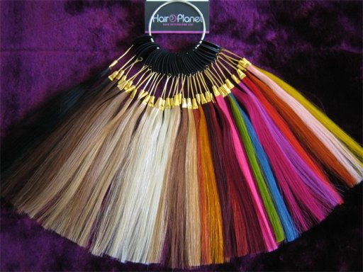 Human Hair Colour Ring