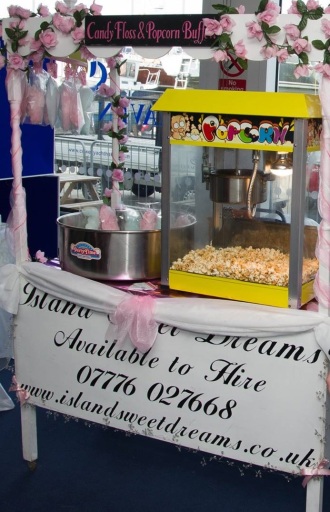 Candy Floss &amp; Popcorn cart