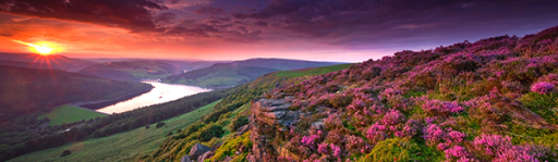 bamford edge, peak district, derbyshire