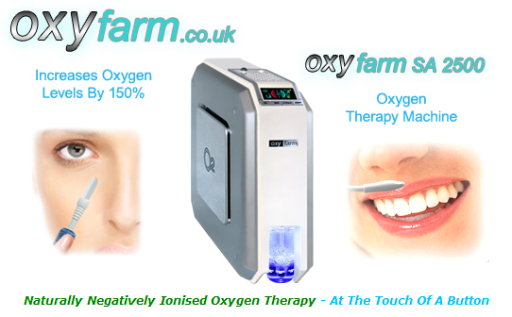 The OXYfarm SA-2500 Oxygen Therapy Machine - Perfect for home, office or professional use.