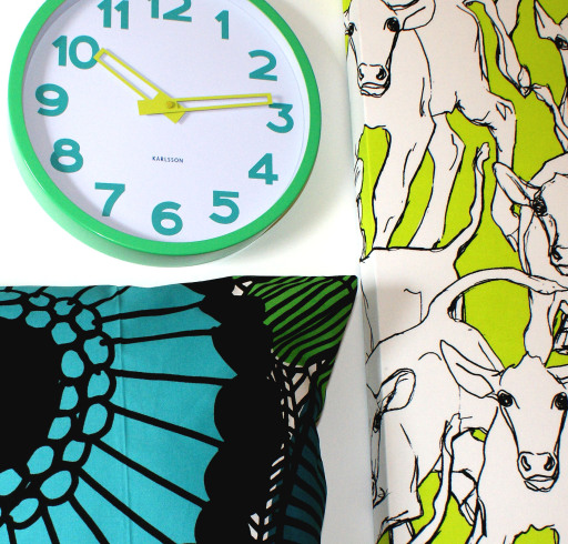 OurGreenRoom - specialists in distinctive modern wall art, cushions and clocks