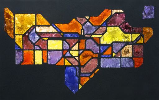 Mind The Gap - Dalle de Verre panel (1.6 x 1.0m)