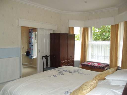 The front apartment bedroom