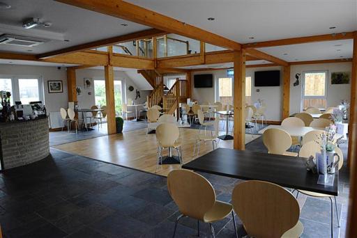 The interior of Seasons is a wonderfully spacious, light and airy place to enjoy your meal