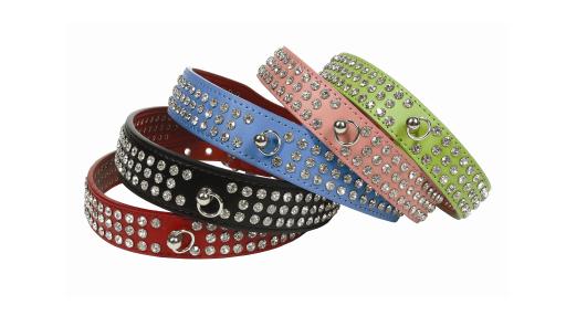Diamante Dog Collar