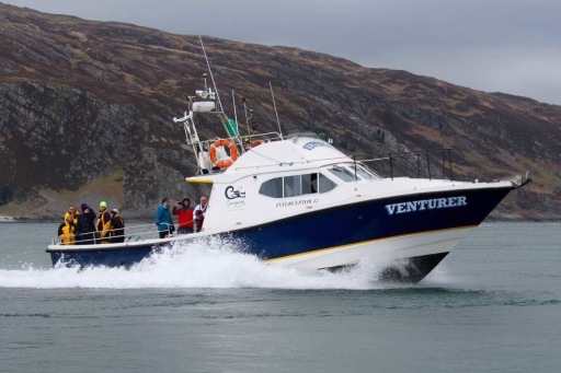 Venturer in The Gulf of Corryvreckan Whirlpool