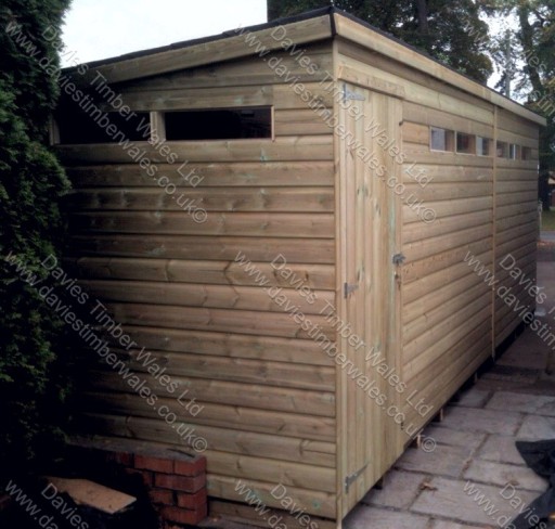 Pent Shed