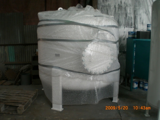 GAlvanised vacuum vessel