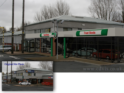 Dealership Forecourt