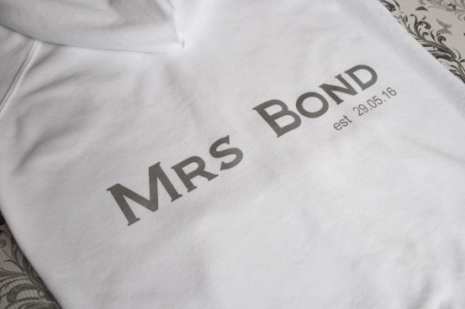 Personalised Mrs Hoodie