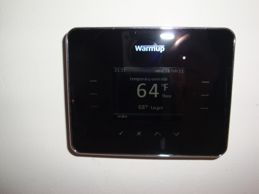 Underfloor heating (electric)