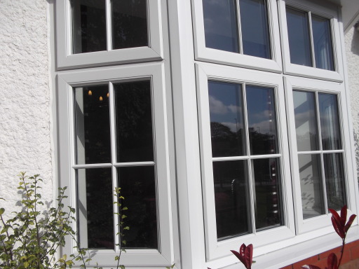 Sealant work around bay window