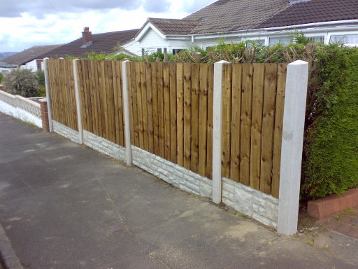 Concrete post & panel