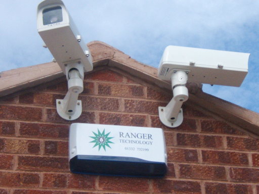 CCTV Cameras and Alarm System Sounder