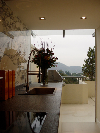 kitchen in Hong Kong apartment