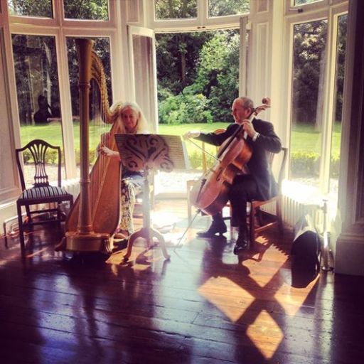 Harp and cello duo with Ivan McCready