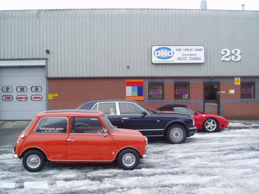 the spray shop in bromsgrove