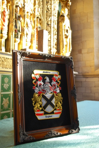 Elliott Middleton commissioned coat of arms