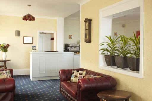 Reception area
