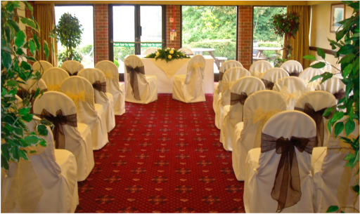 CEREMONY ROOM FOR A WEDDING