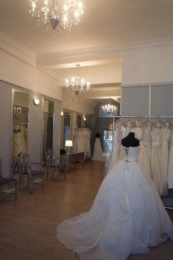 Second hand wedding dresses at Bliss Studio Edinburgh