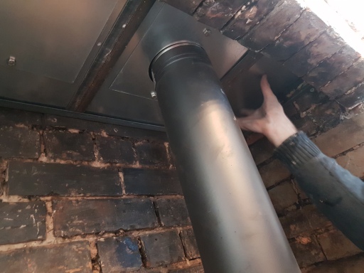Flue and register plate.