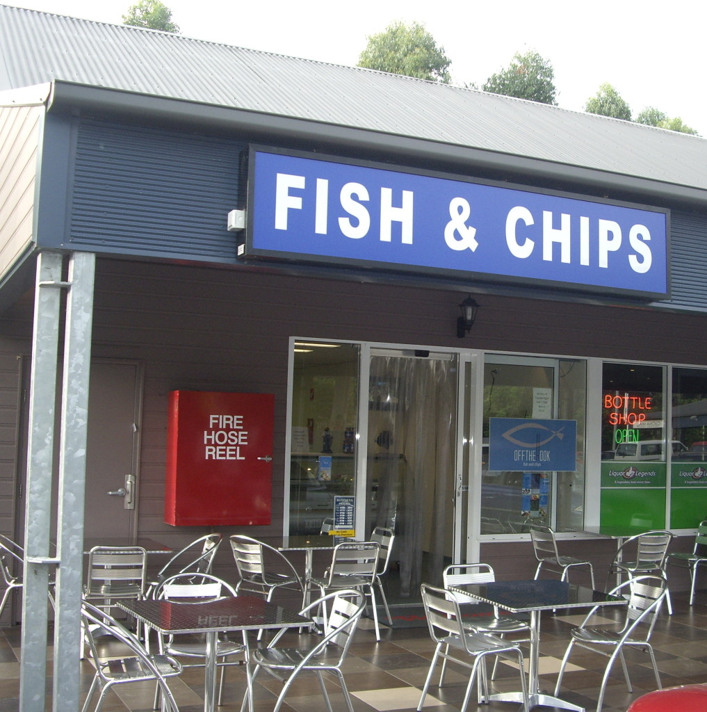 Off The Hook Fish and Chips Shop 1A 'The Mill' Iga/Bp Complex Cnr