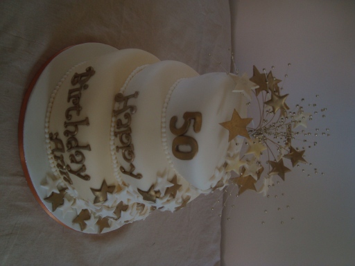 3 tier birthday cake