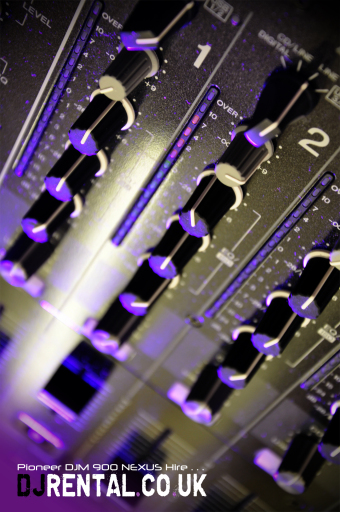 CDJ Hire / DJ Mixer Hire / DJ Equipment Hire