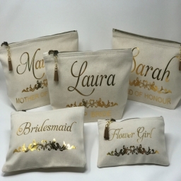 Personalised Make Up Bags UK