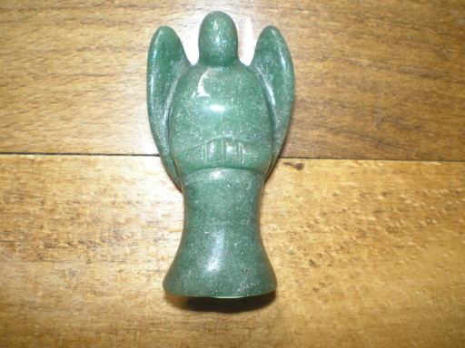 ADVENTURINE CRYSTAL CARVED ANGEL