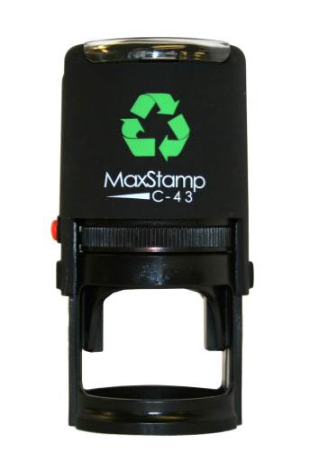 Maxstamp Self Inking Stamp 41mm Round