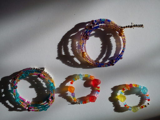 A selection of my handmade Jewellery.