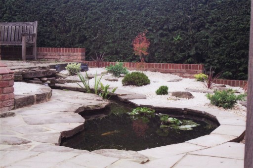 Ornamental pond
