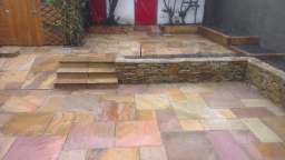 sandstone patio design Ballinteer