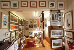 Interior view of our gallery