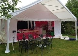 6m x 12m With an Awning  Marquee Hire Peterborough