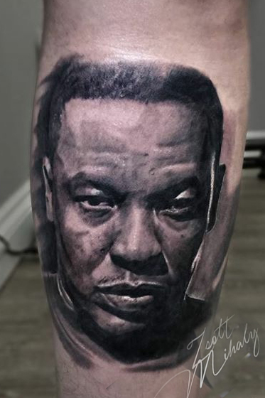 realistic tattoos , Stotker Tattoo, London