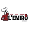 L'Emiro Pizza Tacos Burger Logo