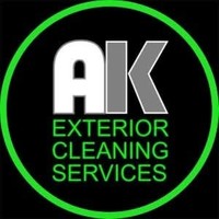AK Exterior Cleaning Services logo, roof cleaning, gutter cleaning and driveway cleaning in Kettering, Northamptonshire