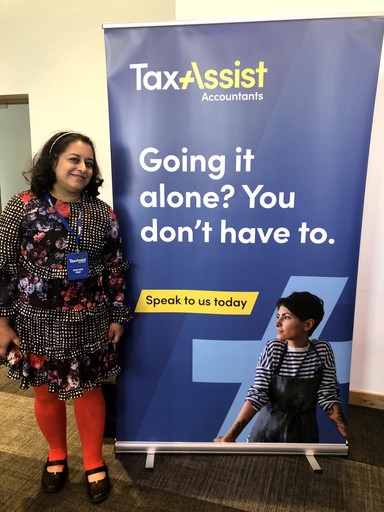 Peaches Raja Owner TaxAssist Melksham