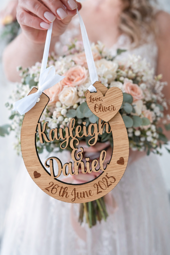 Personalised Wedding Horseshoe