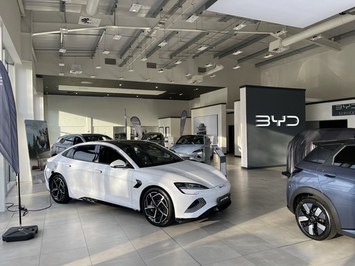 BYD Chester showroom part of Swansway Motor Group