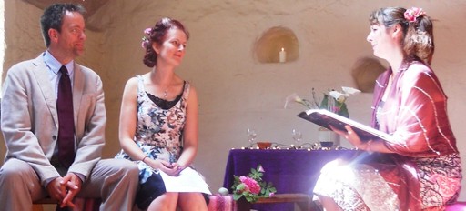 relaxed wedding day